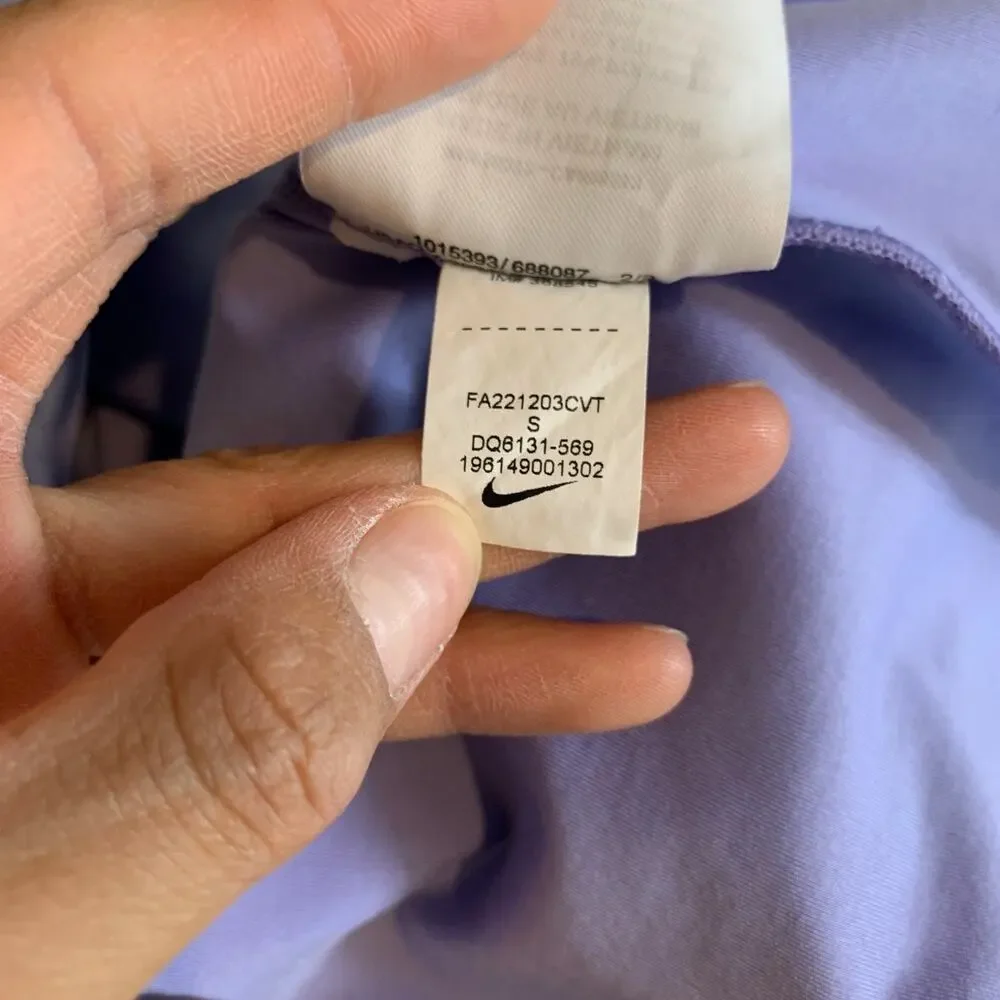Nike Tank Top Women S Small Dri Fit Air Running Performance Semi Oval Mesh Panel